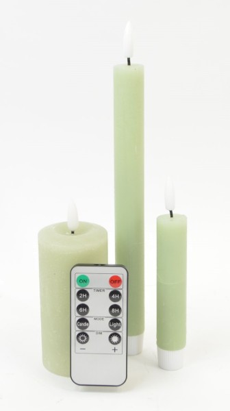 DEKOFlorale Fernbedienung für LED-Stab- und 5 cm Kerzen