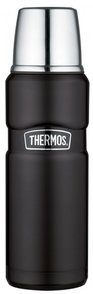 Thermos Isolierflasche Stainless King schwarz 0,47